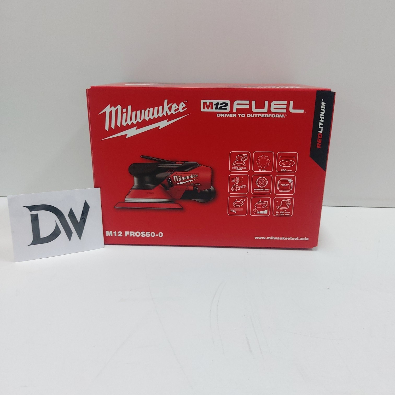 Milwaukee M12 FROS50 12V 6&Prime; Random Orbital Sander / **Baretool** **Body only**