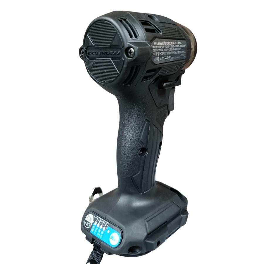 Makita TD173DZB 18V Cordless Impact Driver Brushless 180Nm Body Only Black