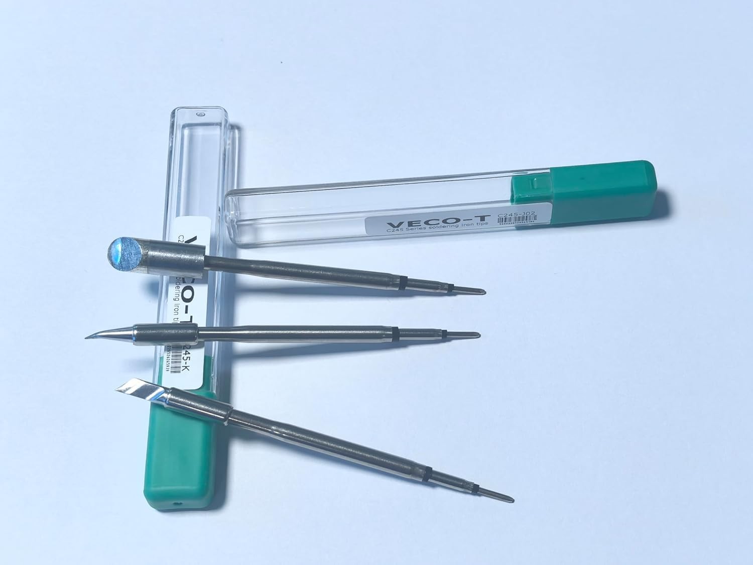 3 PCS Soldering Iron Tips C245K J02 C8 Fits C245939 786 301 JBC Station