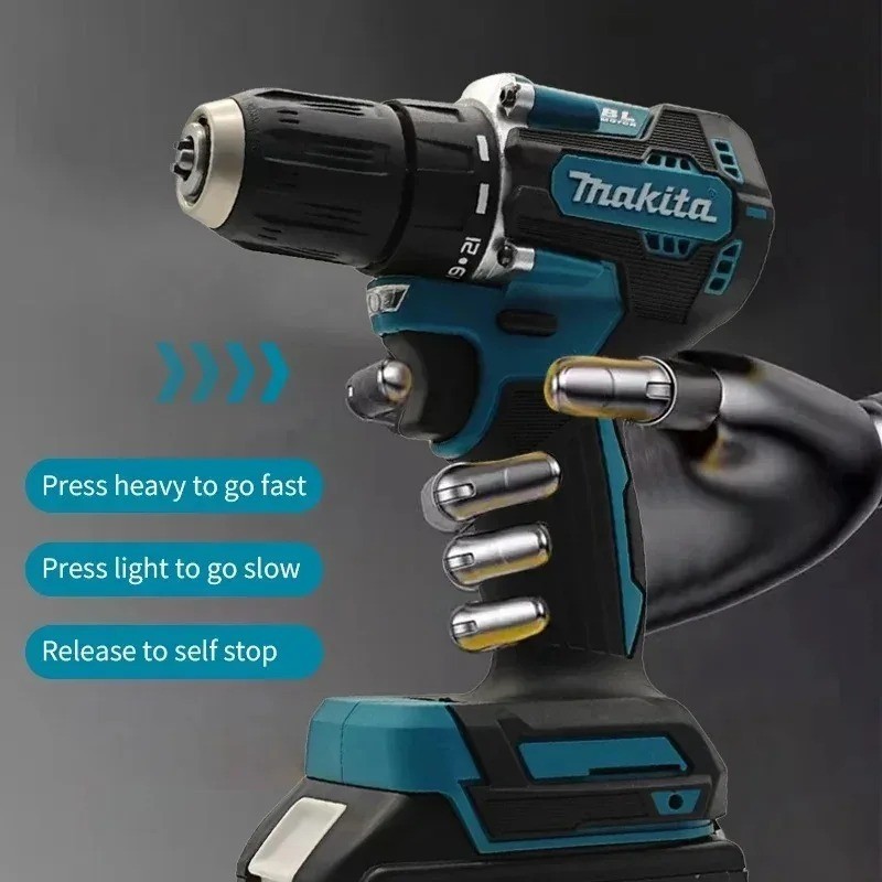 Makita DDF487 18V Brushless Cordless Electric Drill/Impact Driver –Power Tool