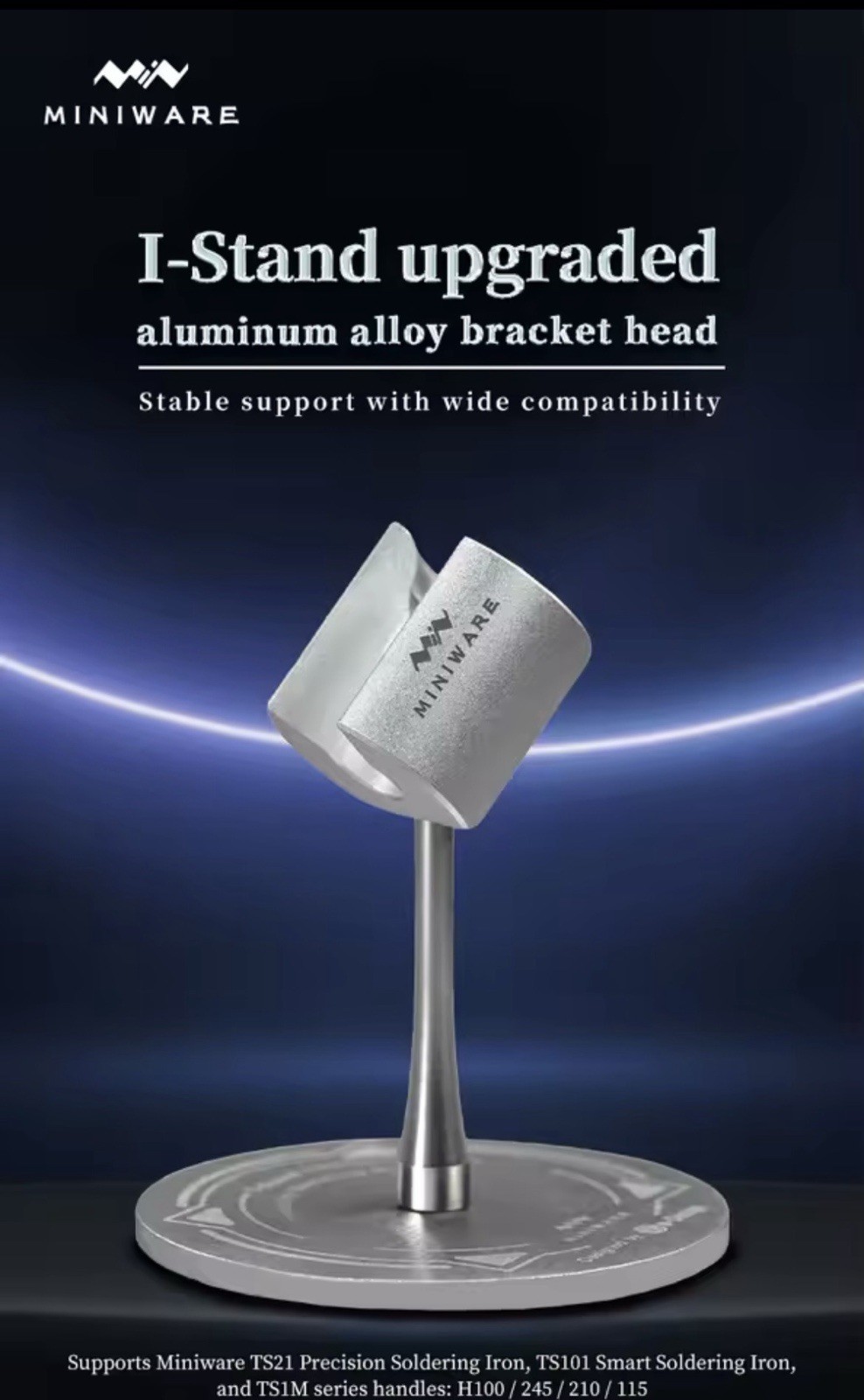 New Upgraded Miniware TS100 TS101 TS21 SA80 TS1M Solder Iron Stand