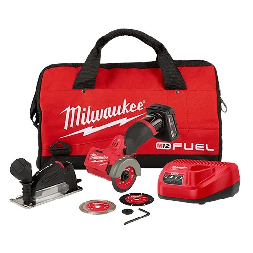 Milwaukee 2522-21XC M12 FUEL 3&Prime; Compact Cut Off Tool – Kit