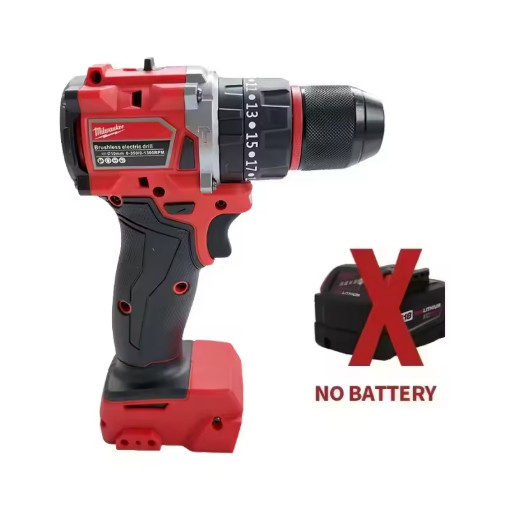 18V Cordless Power Tool Set Impact Drill Grinder Blower Fits 18V Battery
