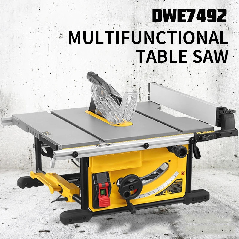 Portable Woodworking Cutting Machine Multifunctional Woodworking Table Saw