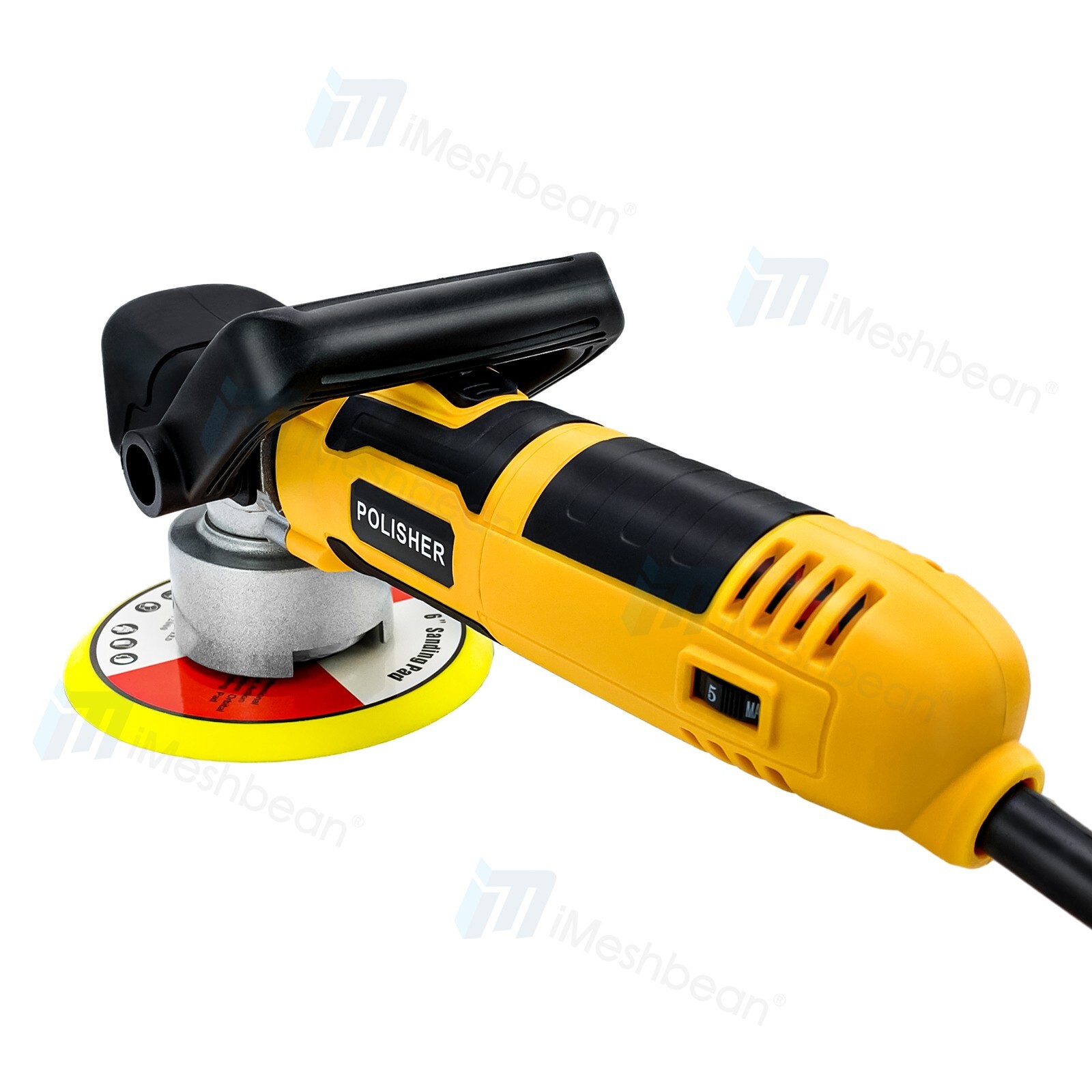 Premium Dual Action Car Polisher Buffer Sander 6&Prime; Polishing Waxing Machine Pads
