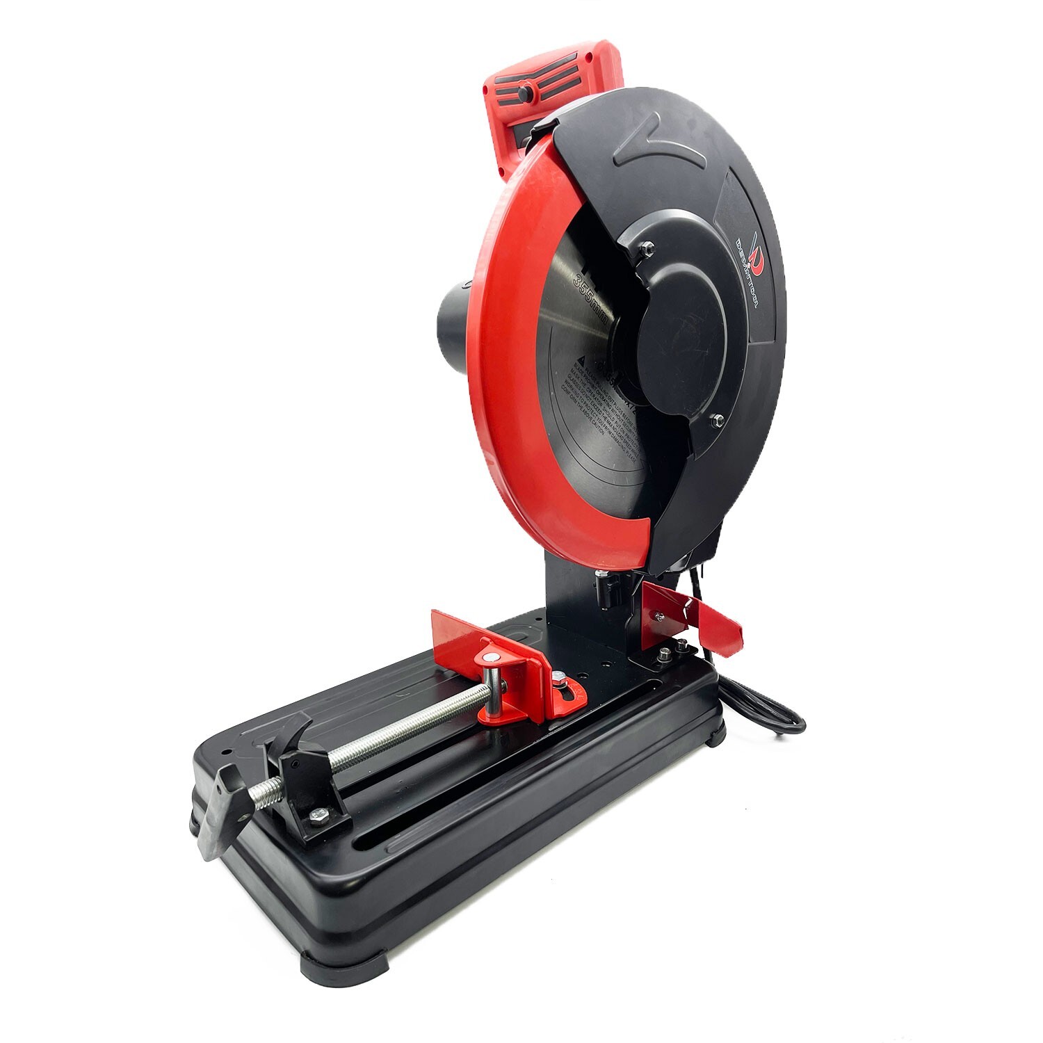 14&Prime; Dry Chop Saw 2000w 1450 RPM Multi Purpose Cut Off 15 Amp Metal Plastic Wood