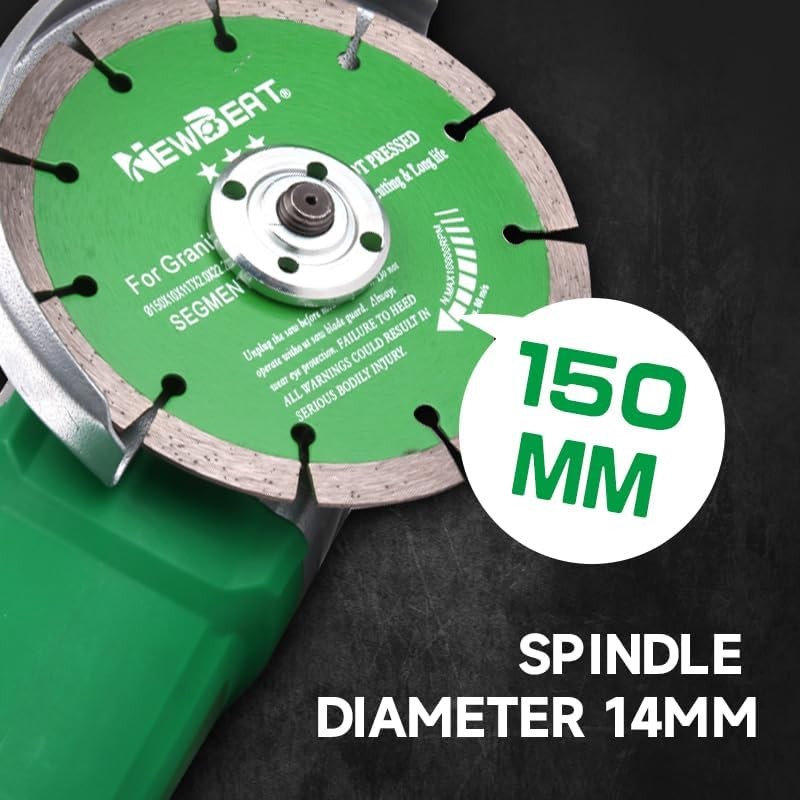 Professional Angle Grinder Electric Power Tool Metal Cutting Concrete Masonry