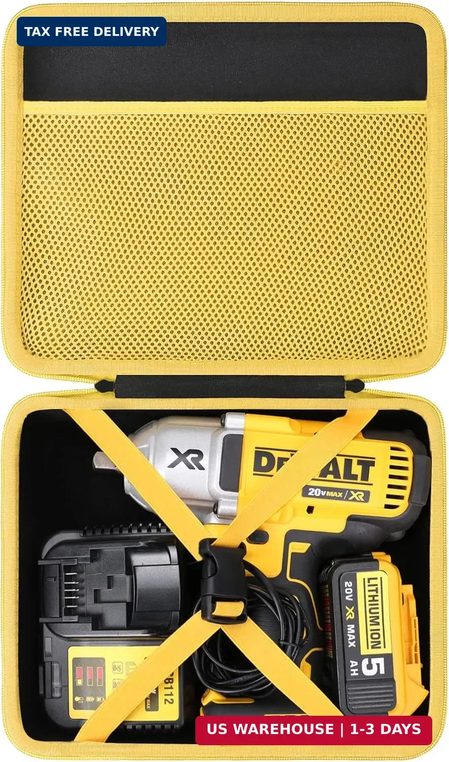 khanka case for DEWALT 20V MAX Cordless Impact Wrench, Impact Driver Bag Compati