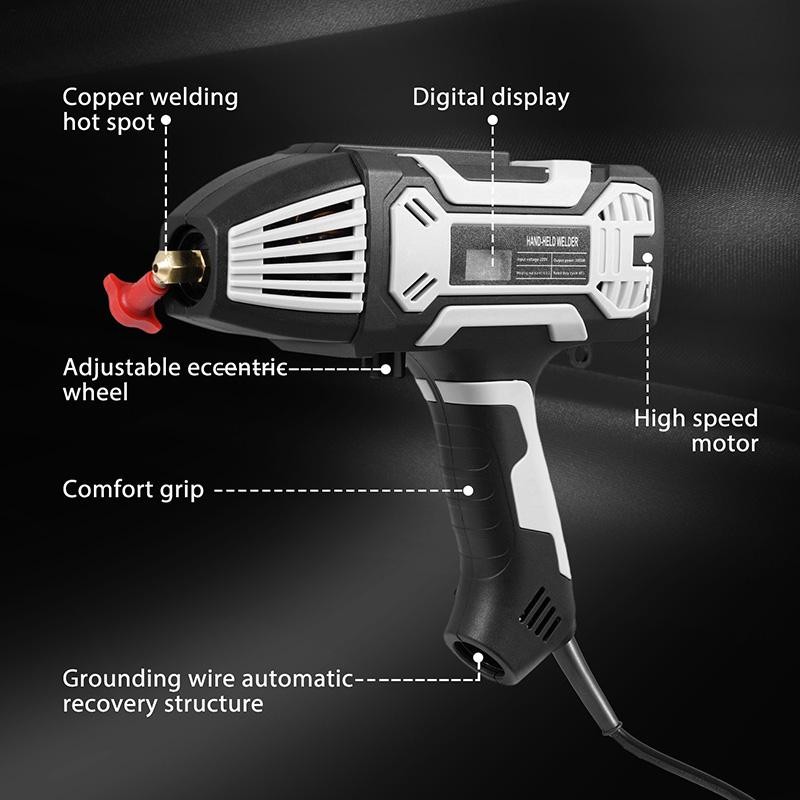 Portable 110V ARC Welder IGBT Inverter Welder Kit Handheld Stick Welding Machine