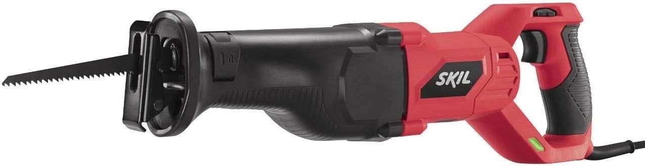 Powerful 9 Amp Electric Reciprocating Saw with Ergonomic Handle & Variable Speed