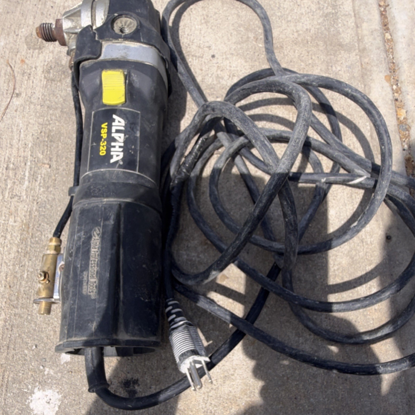 Alpha-320 120v ~ 60HZ variable speed n 700-2500/min,Electric Polisher 800W