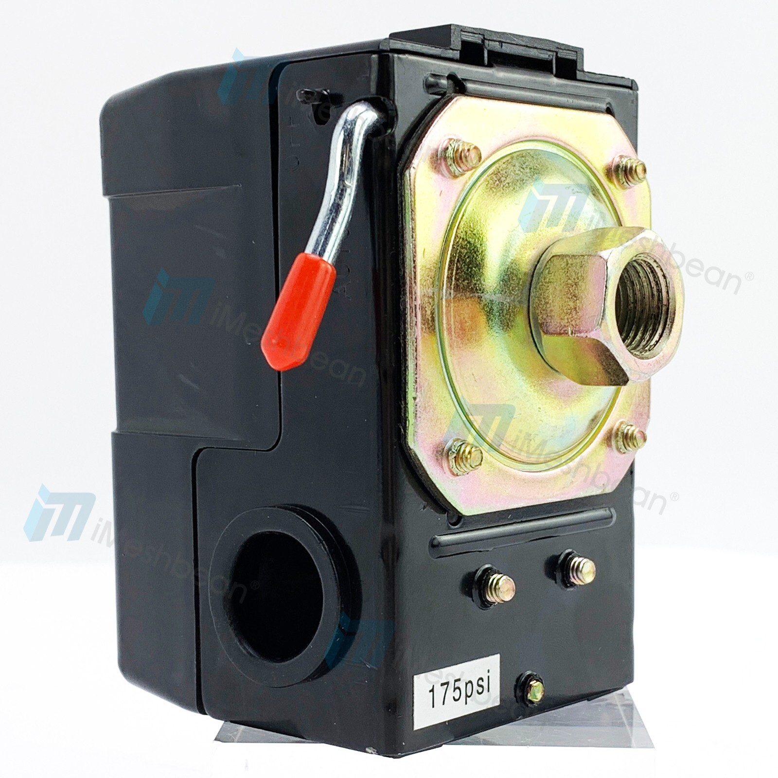 Air Compressor Pressure Switch Control Valve 135-175 PSI Single Port HEAVY DUTY