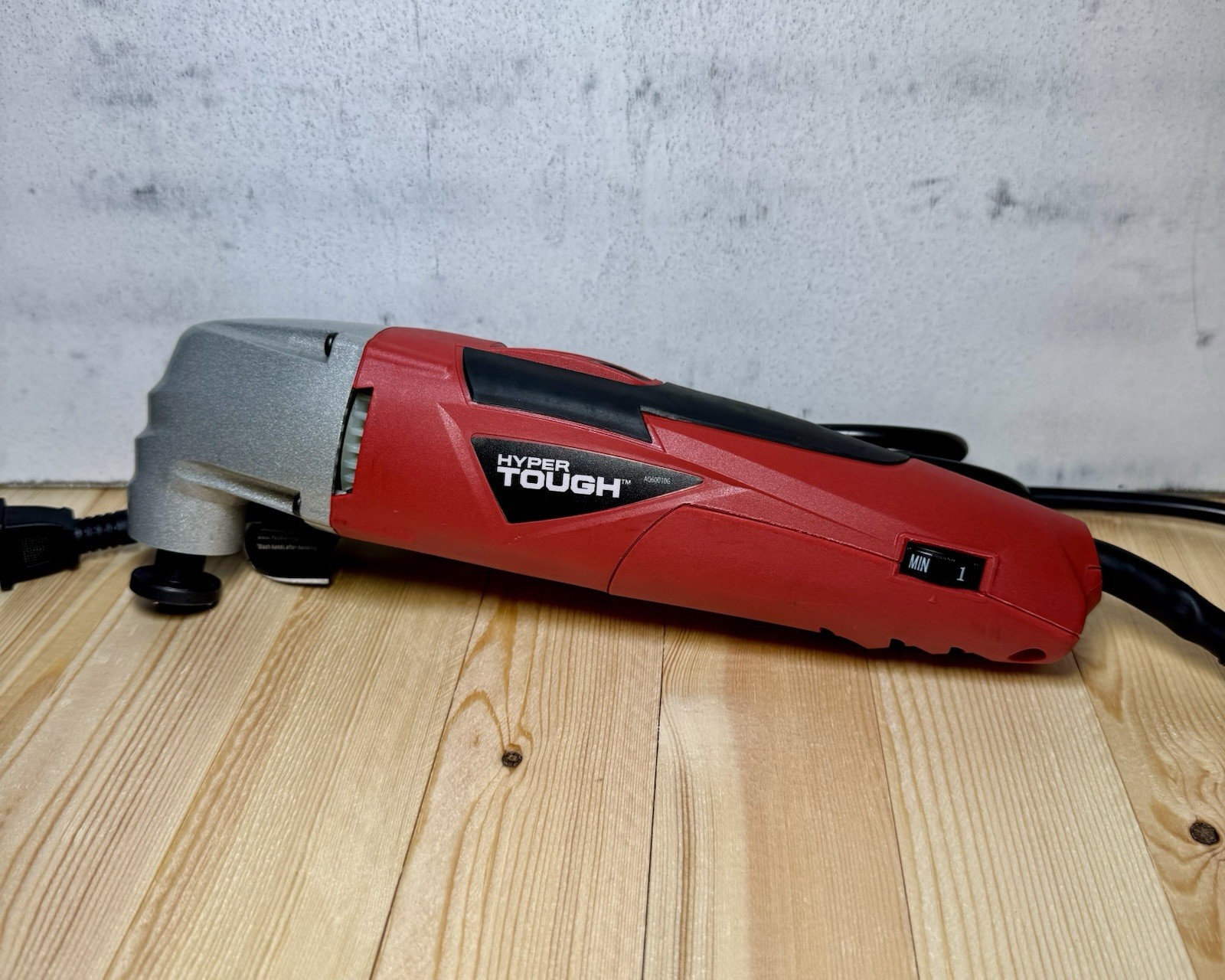Hyper Tough 2.1 Amp AQ60010G Corded Oscillating Multi-Tool | OPEN BOX
