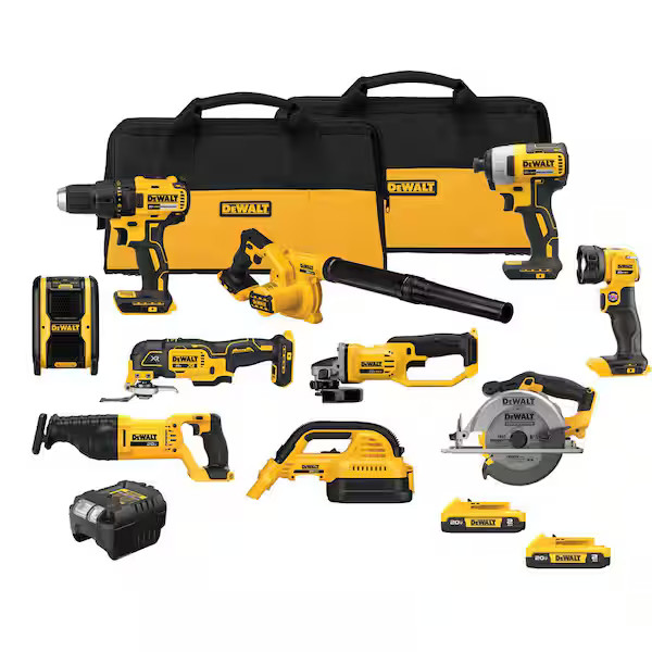 DEWALT 10-Tool Combo Kit 20V Power Tools Set NEW STILL IN BOX DCK1021D2