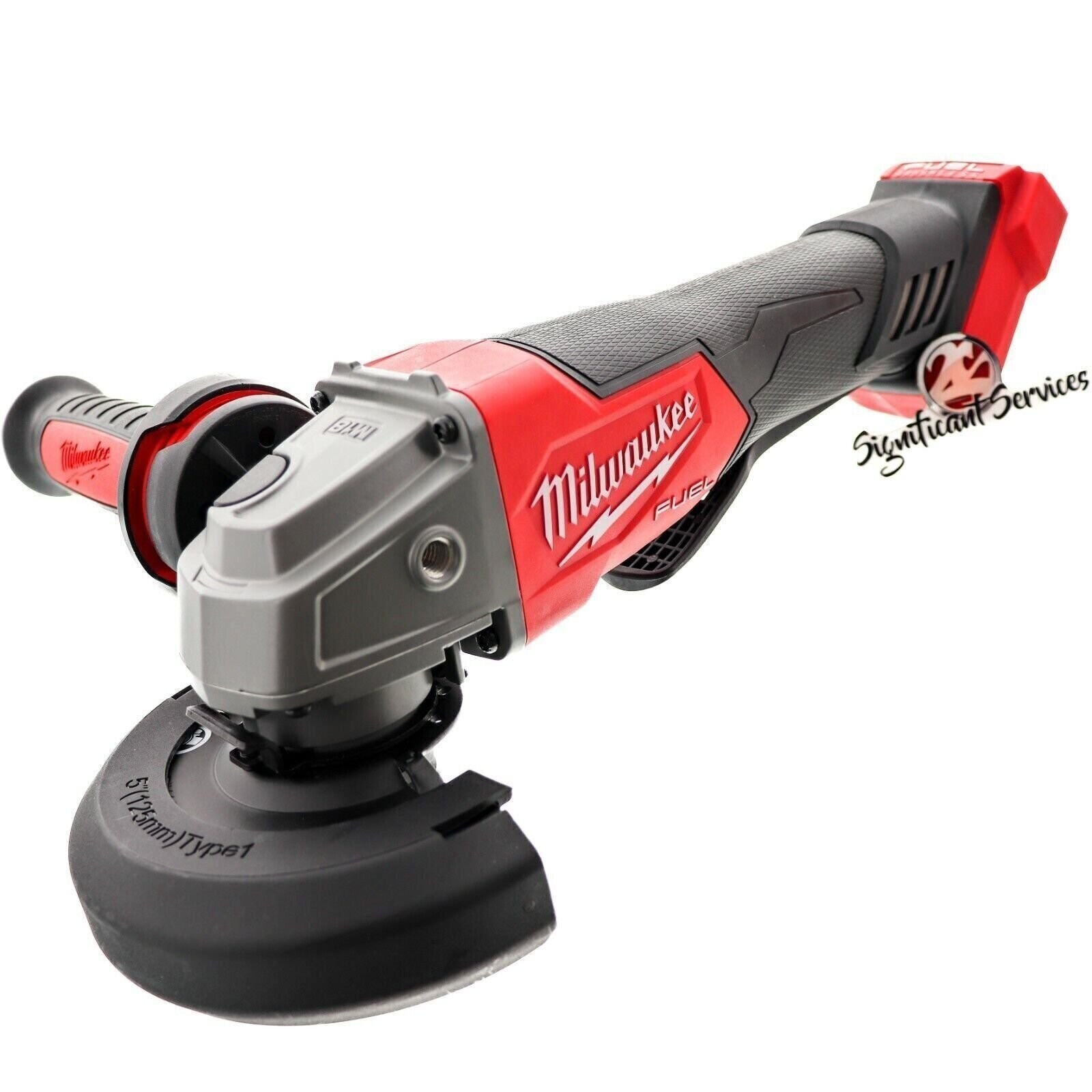 Milwaukee 2880-20 M18 FUEL Brushless Li-Ion 4-1/2in/5in Angle Grinder 5.0 Ah Kit