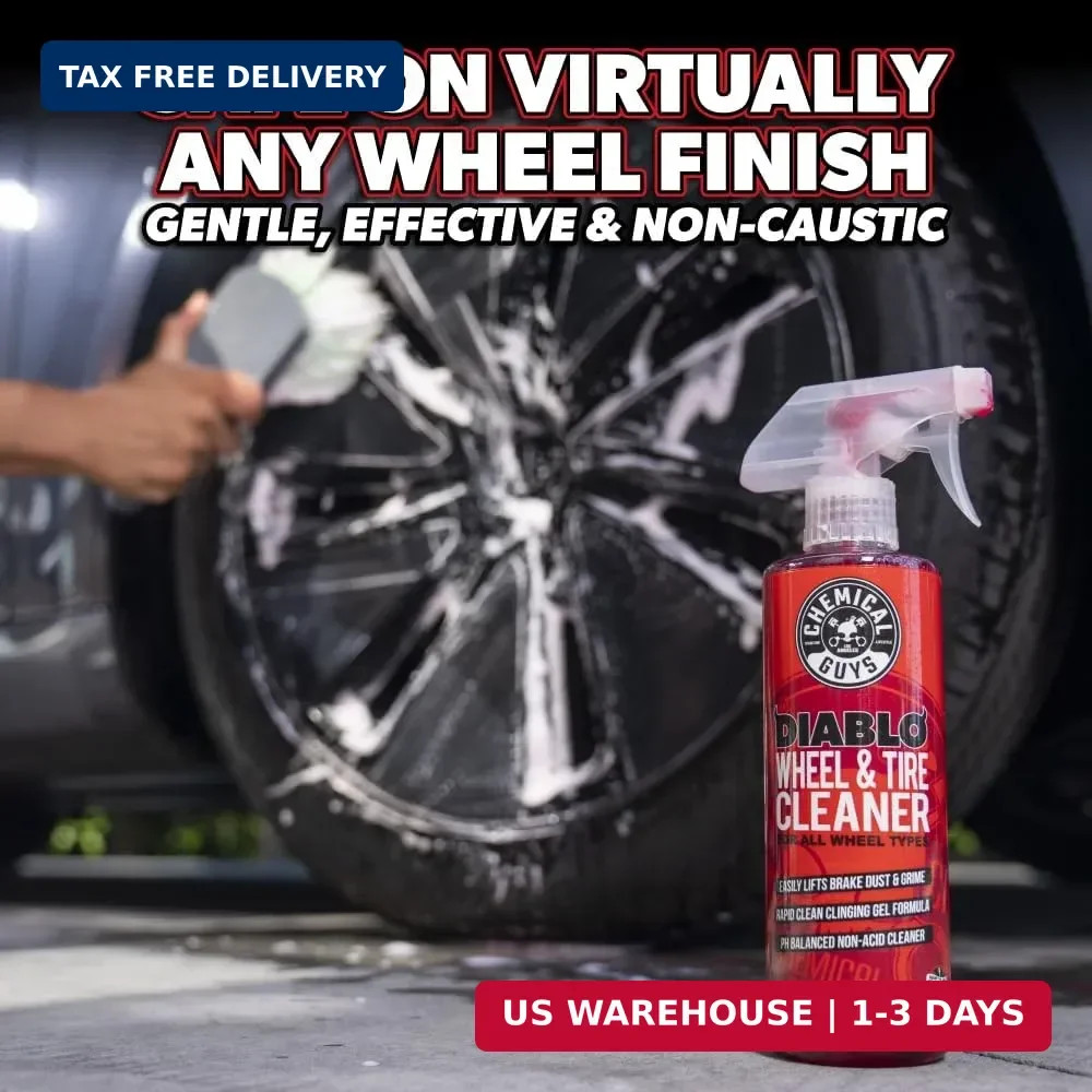 Sprayable Diablo Wheel Cleaner for All Rim Finishes, 32 oz | pH-b