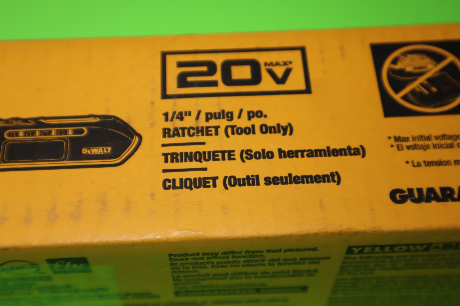 DeWALT 20V ATOMIC COMPACT SERIES 1/4” RATCHET *TOOL ONLY* DCF514B BRAND NEW!