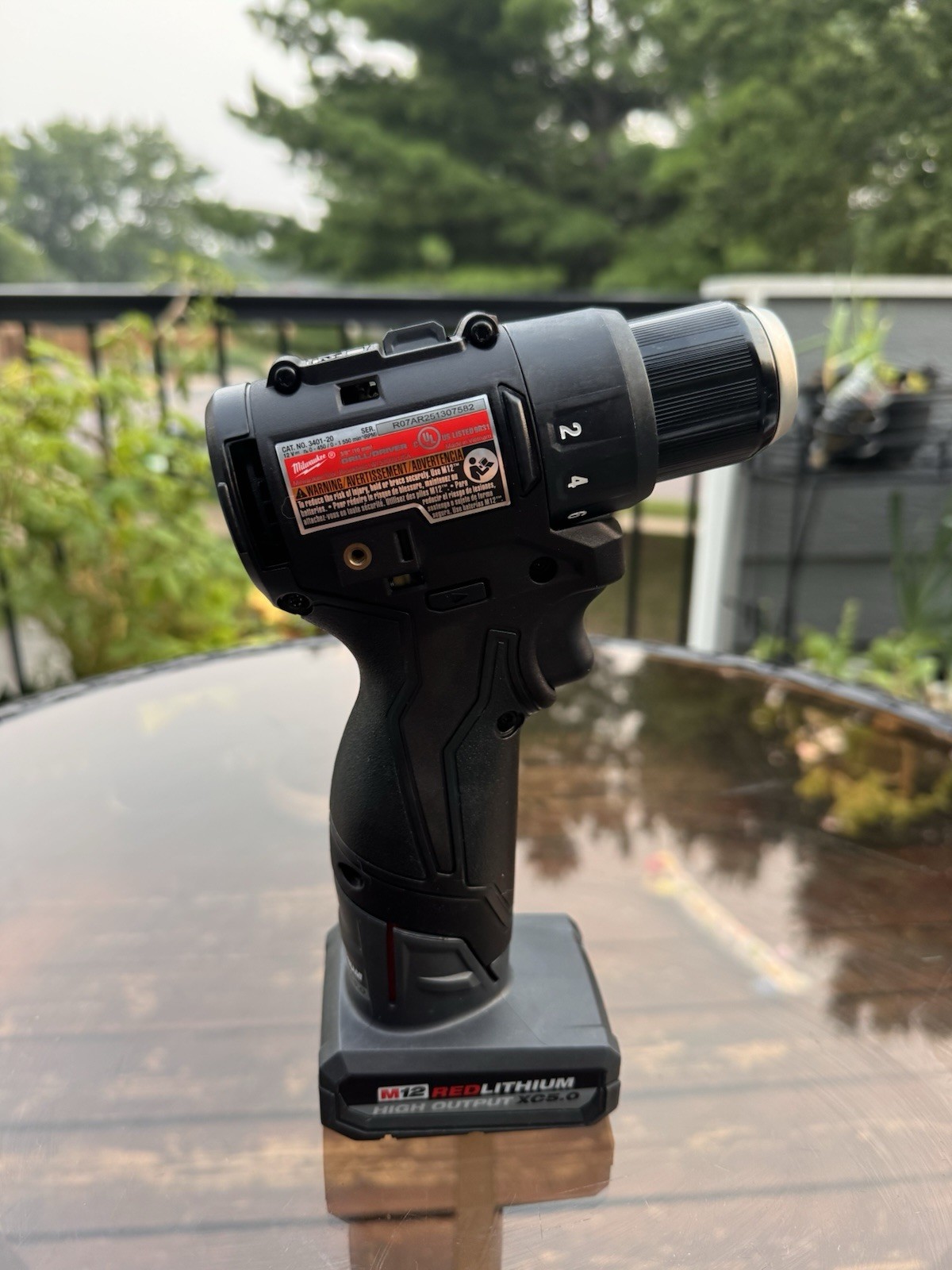 Black Milwaukee 3401-20 M12 12V 3/8&Prime; Subcompact Brushless Drill/Driver