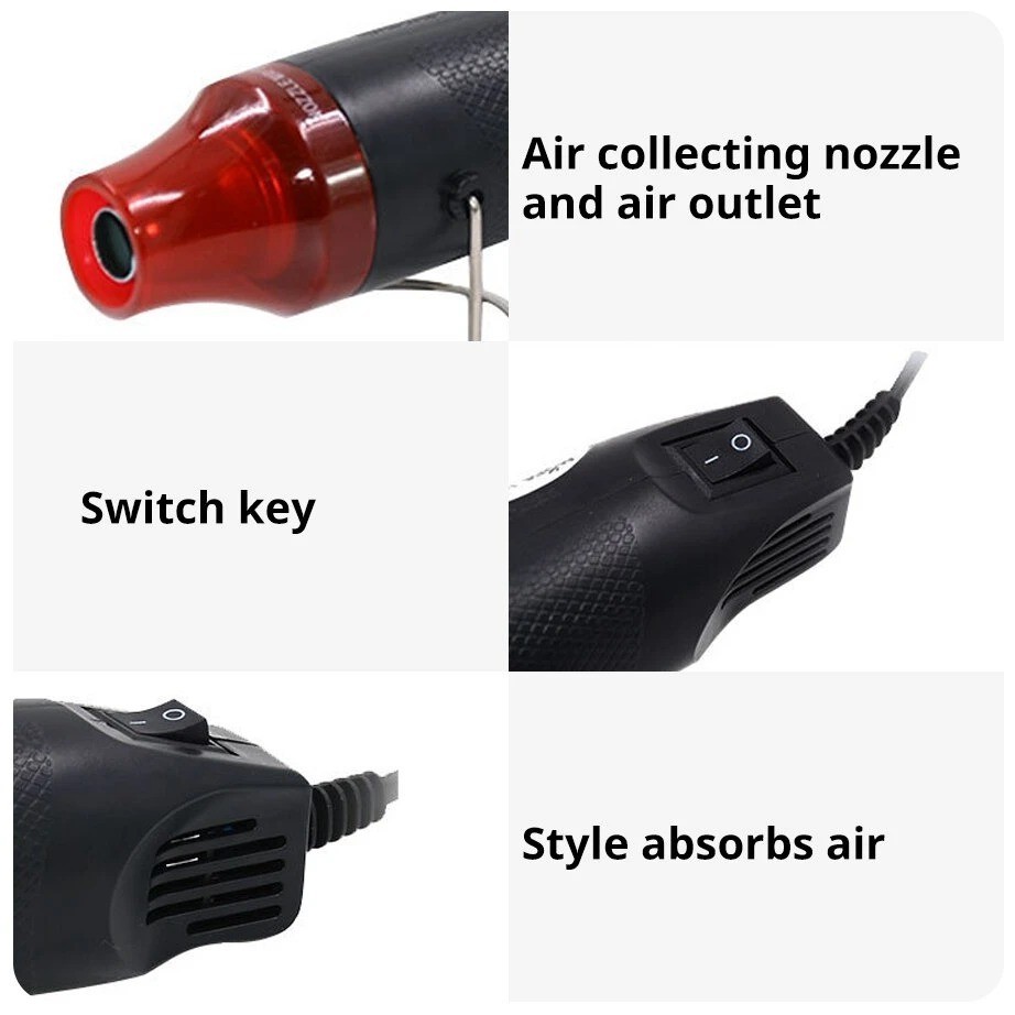 220/110v Hot Air Gun Diy Tool Heat Electric Power Tool Mini Soldering Temperatur