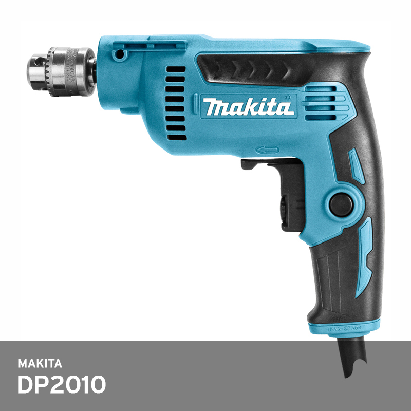 Makita DP2010 Electric Drill Driver High Speed DIY 370w 4200-RPM Corded 220-240V