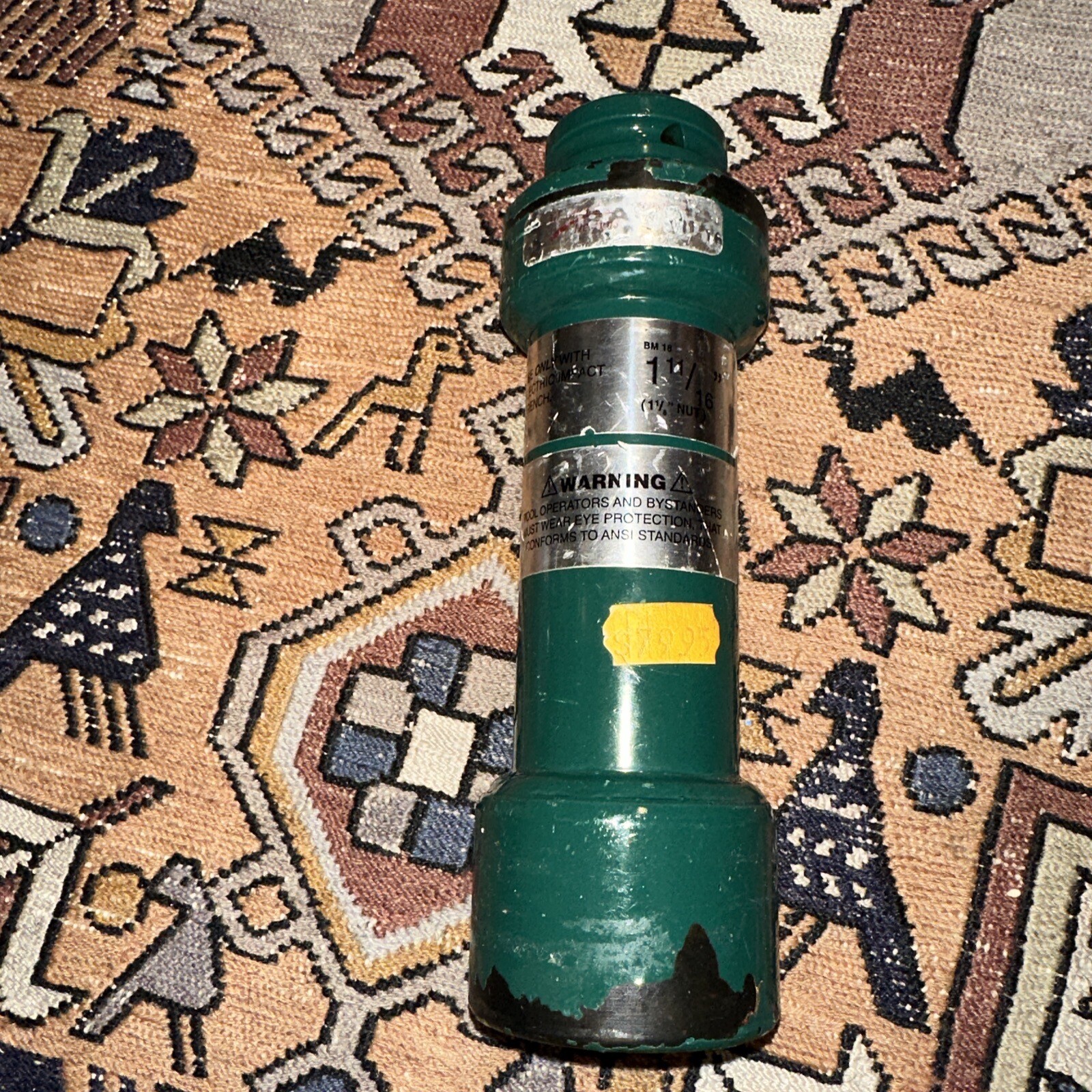 Impact Wrench For Foundation Nut, 1 11/16” , 3/4” Drive, 1 1/8” Nut, Barely Used