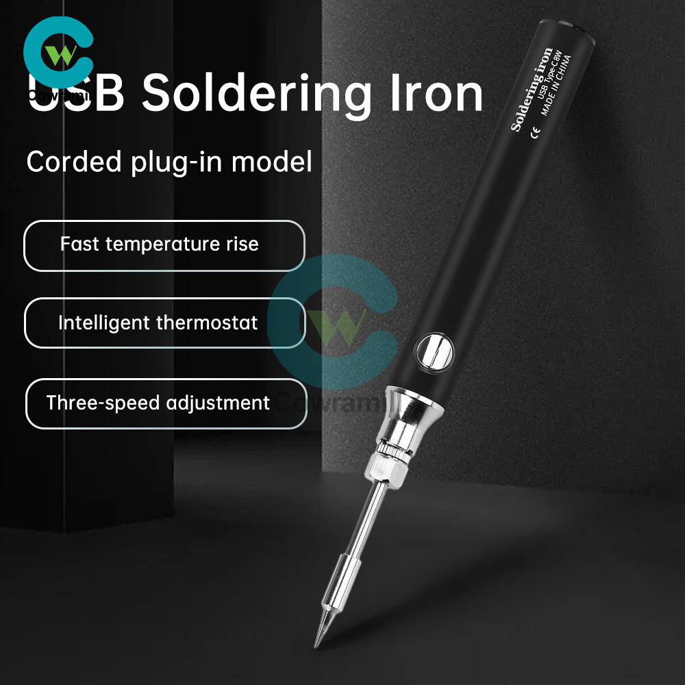 8W Wireless Charging Electric Soldering Iron Portable Electric Welding Pen TypeC