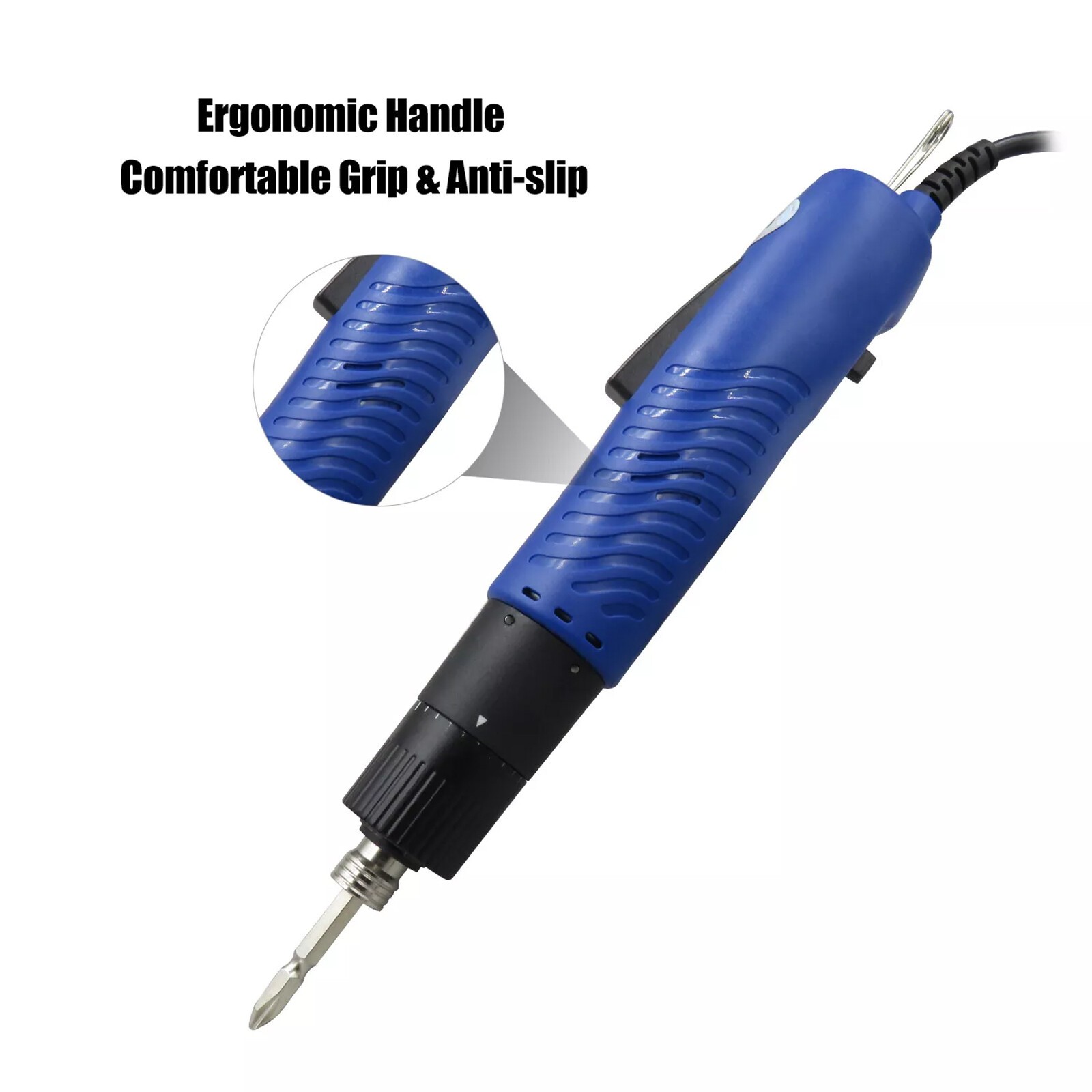 Corded Electric Screwdriver 1/4-in Screw Bit Diameter AC 110V Repair ToolwV