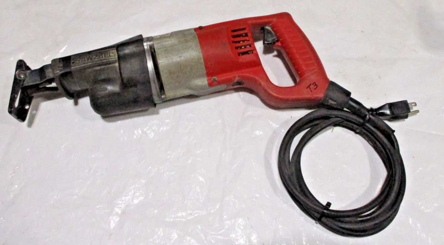 Milwaukee 6507 Super Sawzall Reciprocating Saw 9.5 A Quik-Lok Cord, Works (T3)