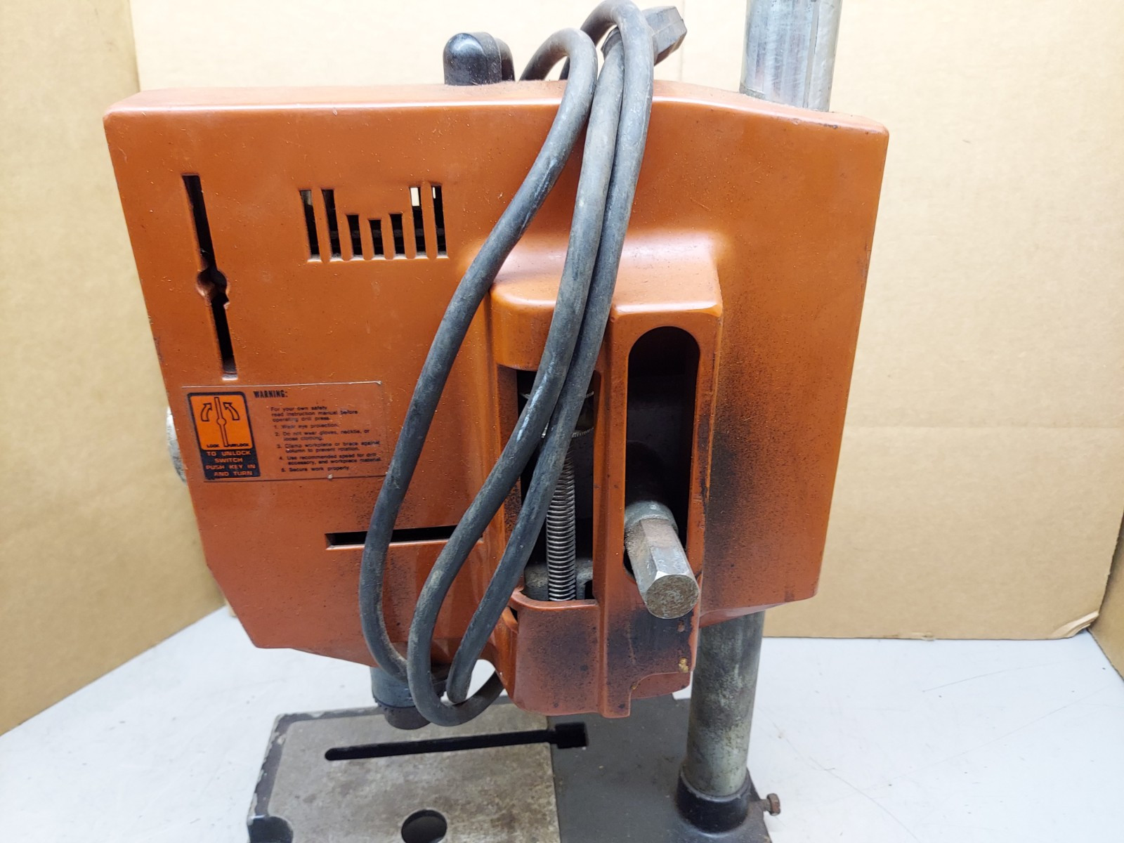 McGRAW-EDISON Variable Speed 3/8&Prime; Drill Press Model T674116 Type B *FOR PARTS*
