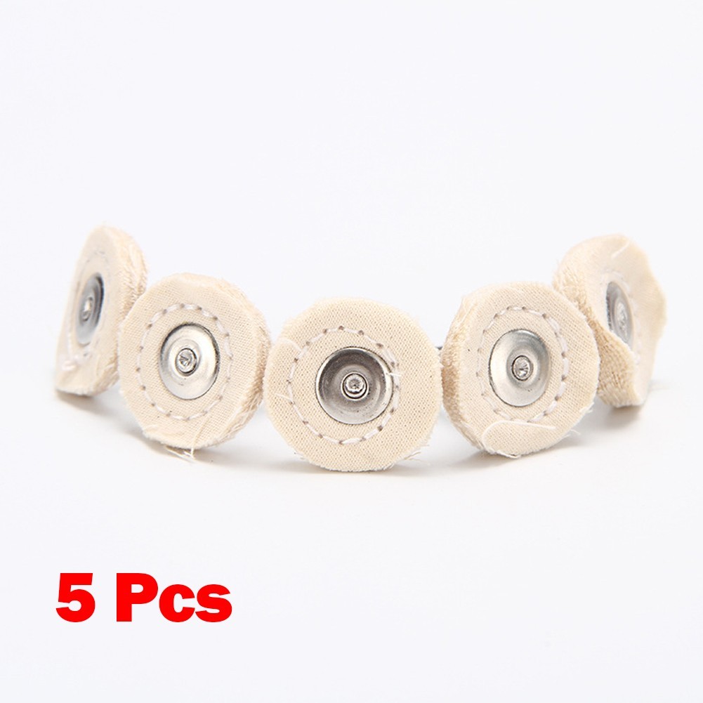 Polishing Wheel Power Tool Accessories 25mm 5pcs Grinding Head Silver White