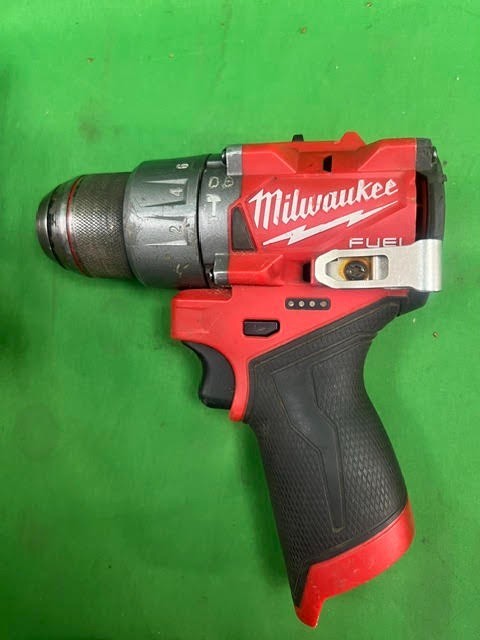 Milwaukee 3403-20 M12 FUEL Cordless 1/2&Prime; Drill w/ Battery, Charger, Case (e11)