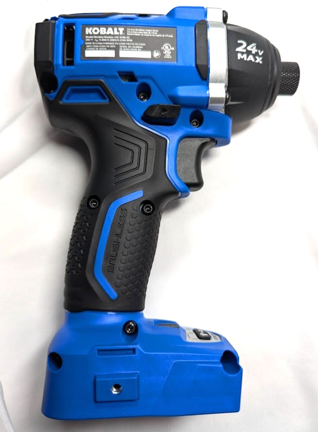 Kobalt 24V MAX Li-Ion Brushless Variable 1/4&Prime; Hex IMPACT DRIVER KID 324B-03 New!