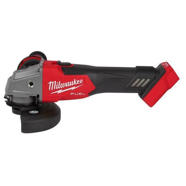 Milwaukee 2881-20 M18 FUEL 4-1/2&Prime; / 5&Prime; Grinder Slide Switch, Lock-On