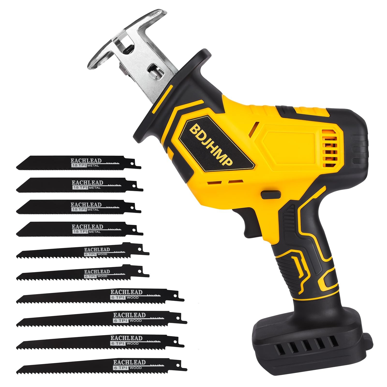 Reciprocating Saw for Dewalt 20V 2800 RPM 10 Blades