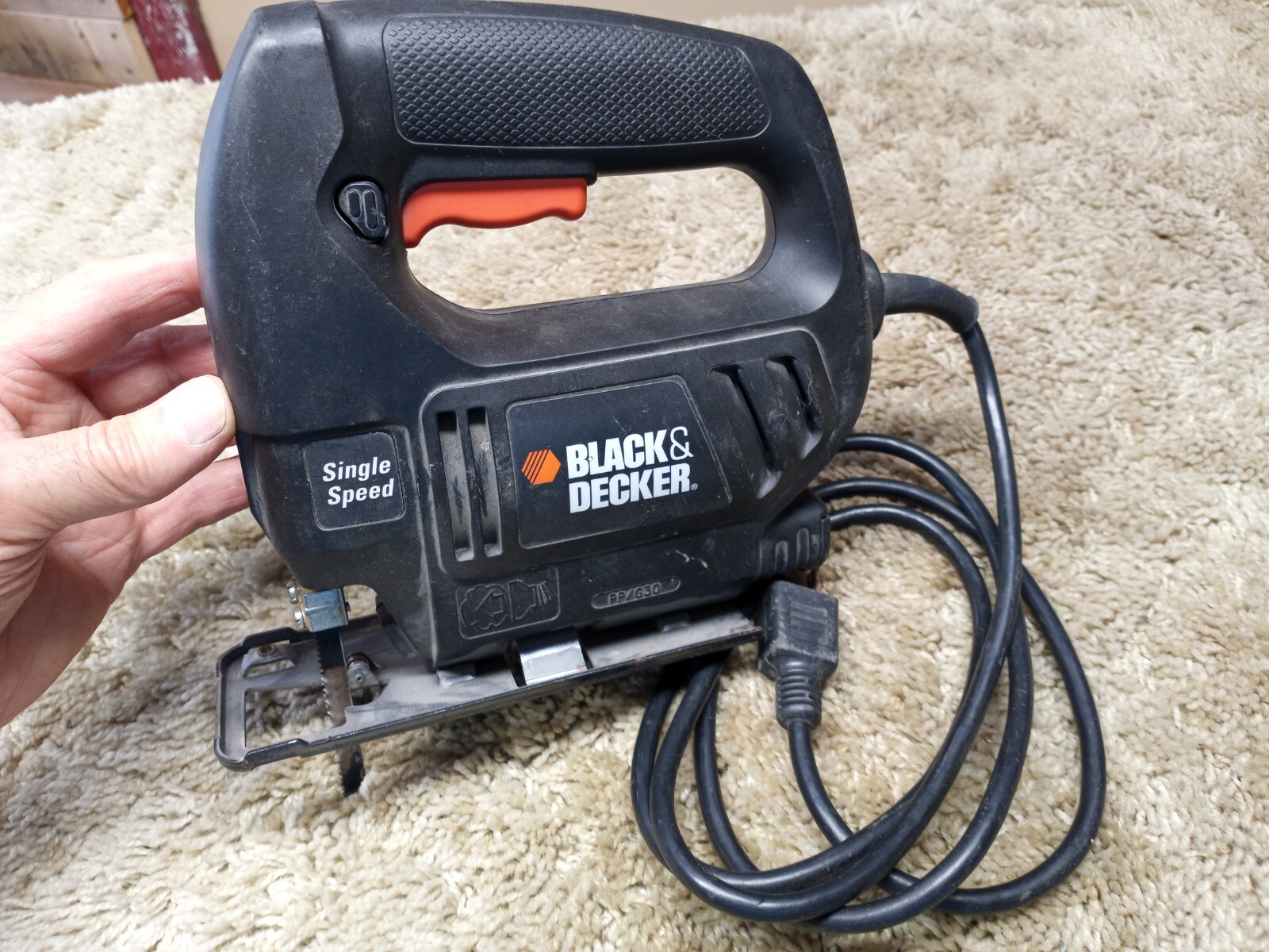 BLACK & DECKER JIG SAW 7552 Single Speed