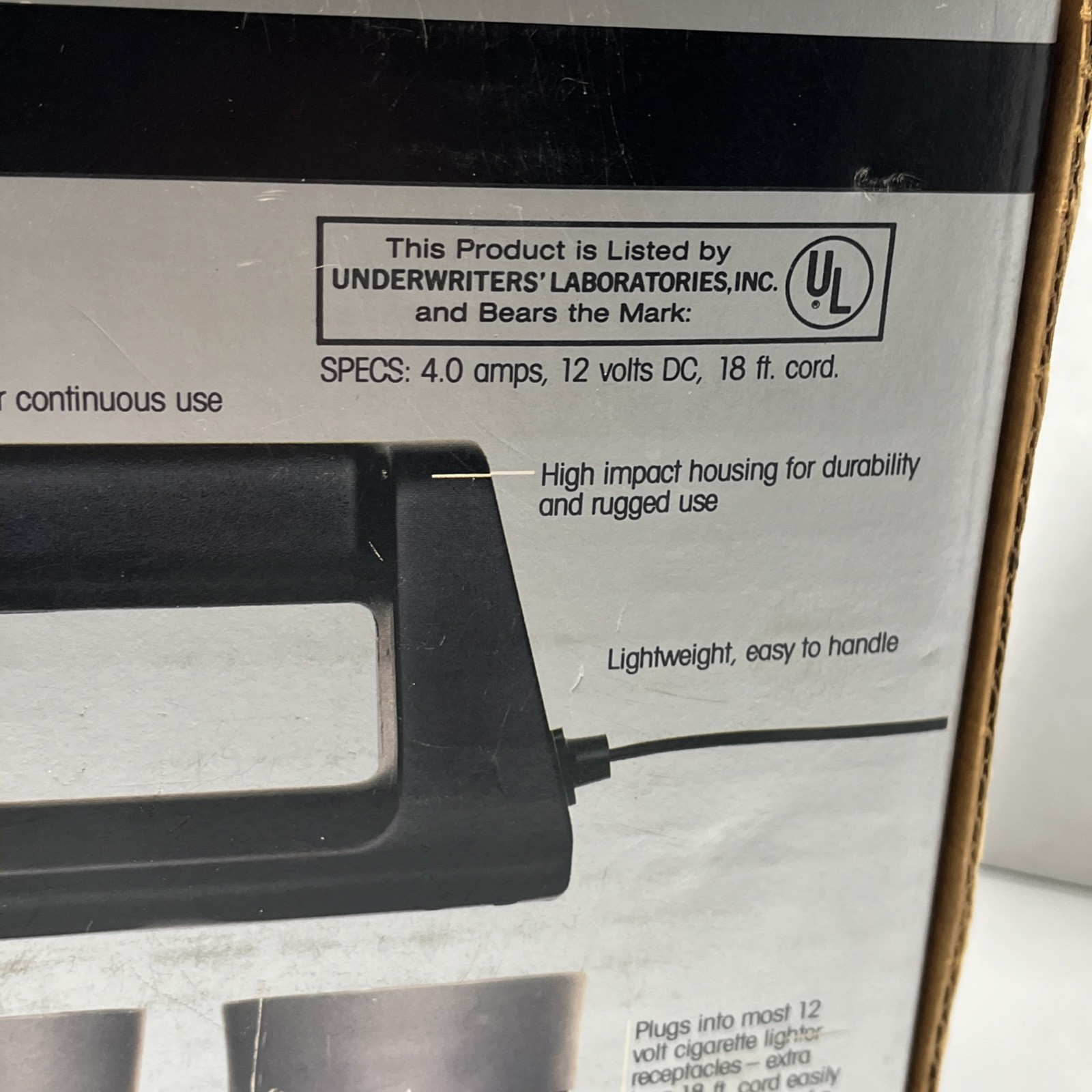 Vintage Black & Decker Car Scrubber – Model 9524 Unopened 1983 Original New