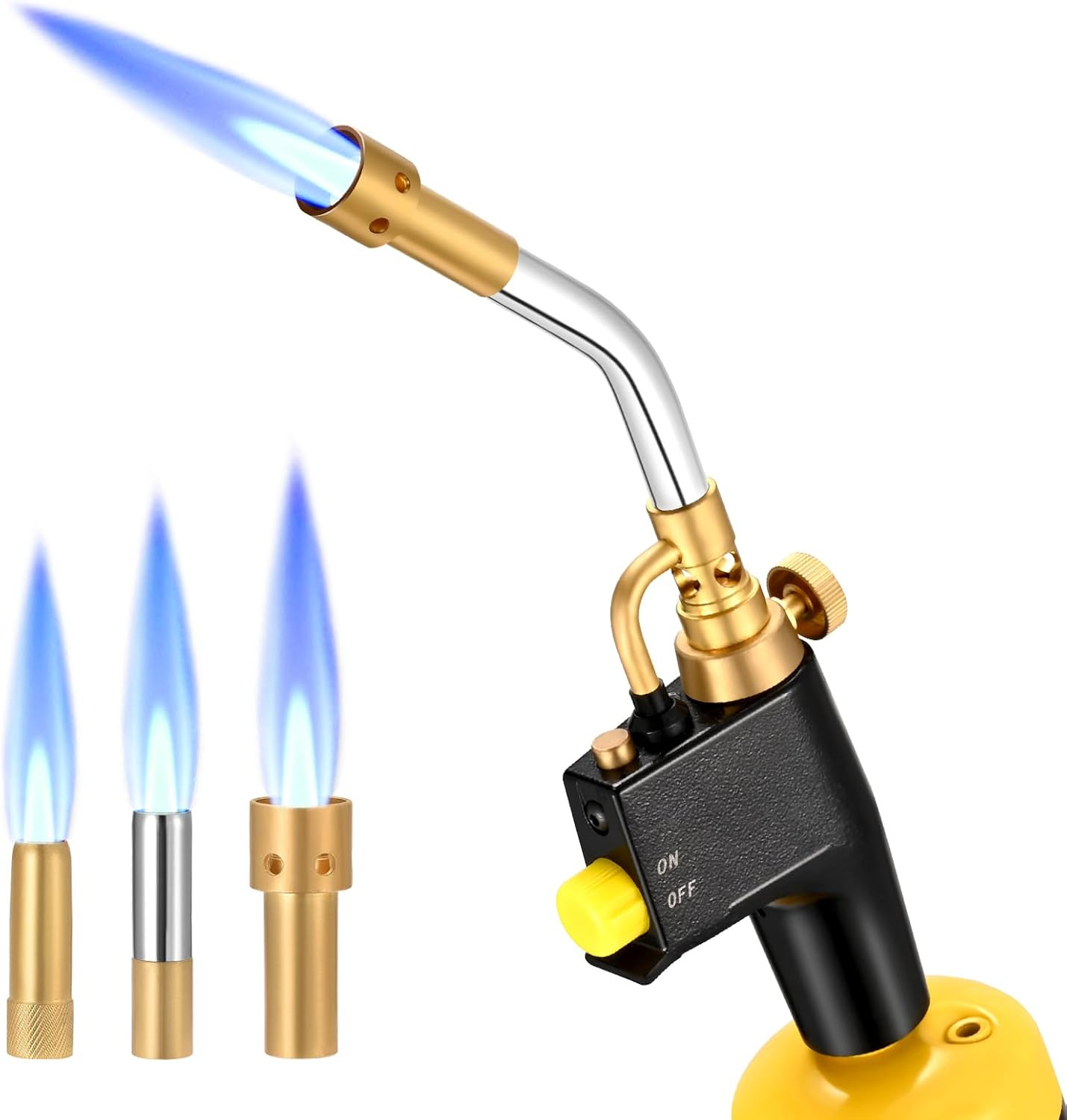 TS8000 – High Intensity Trigger Start Torch Black Includes 3 Nozzles
