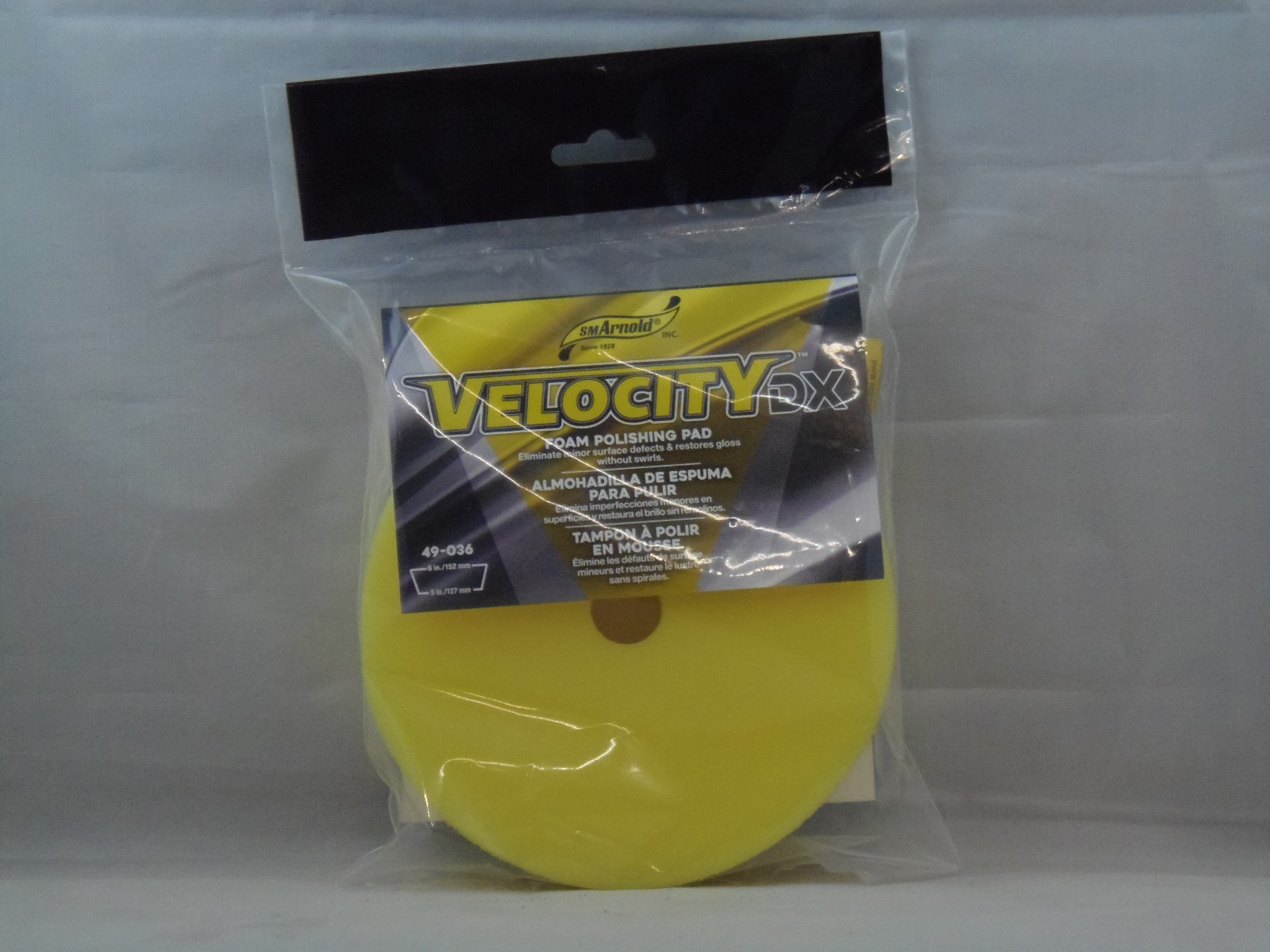SM Arnold Velocity DX Buffing pad 6&Prime; compare to Rupes Minor surface defects