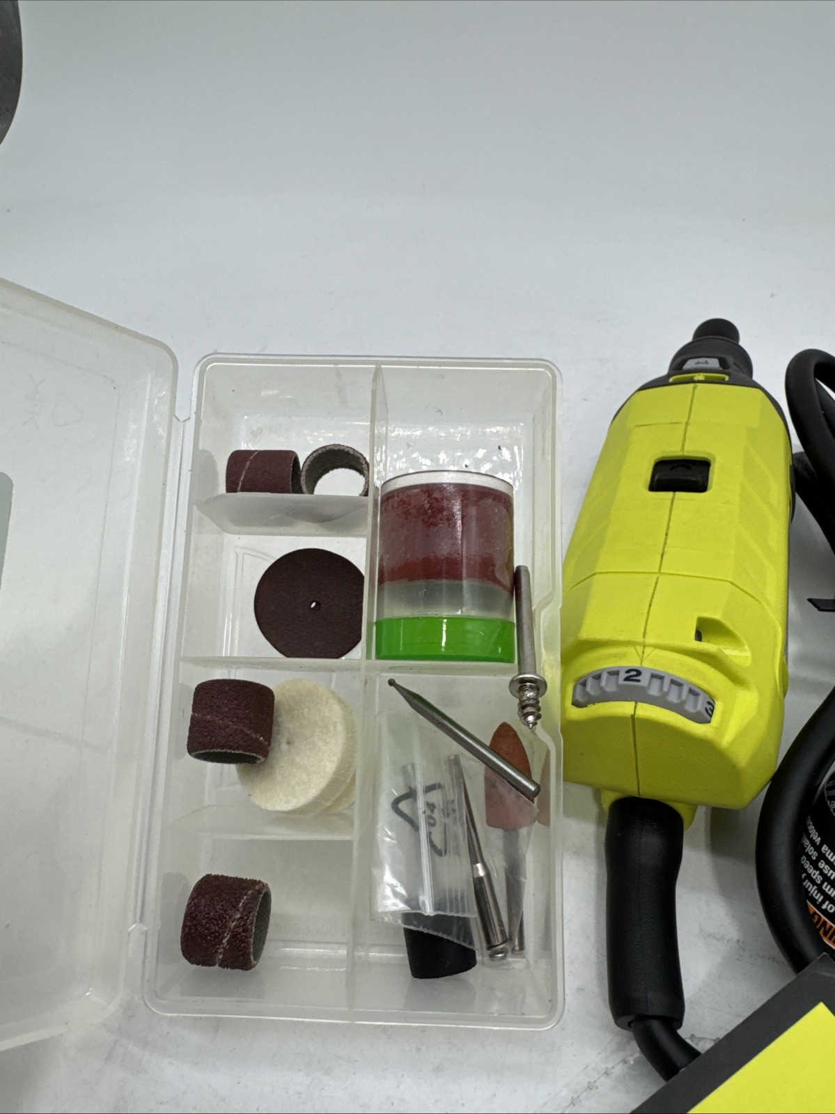 Ryobi RRT100 35000 RPM Rotary Tool Kit – Yellow R597