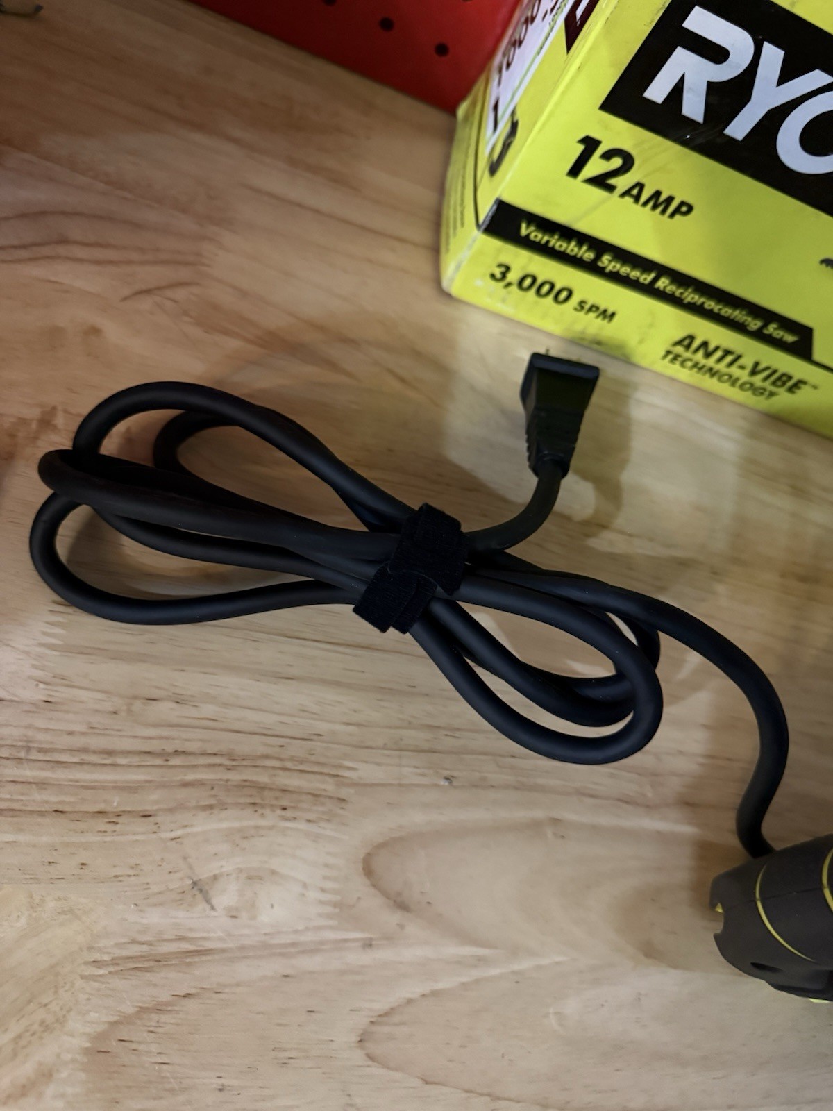 [Open Box] Ryobi 12 Amp Variable Speed Reciprocating Saw RJ186V + Diablo Blade