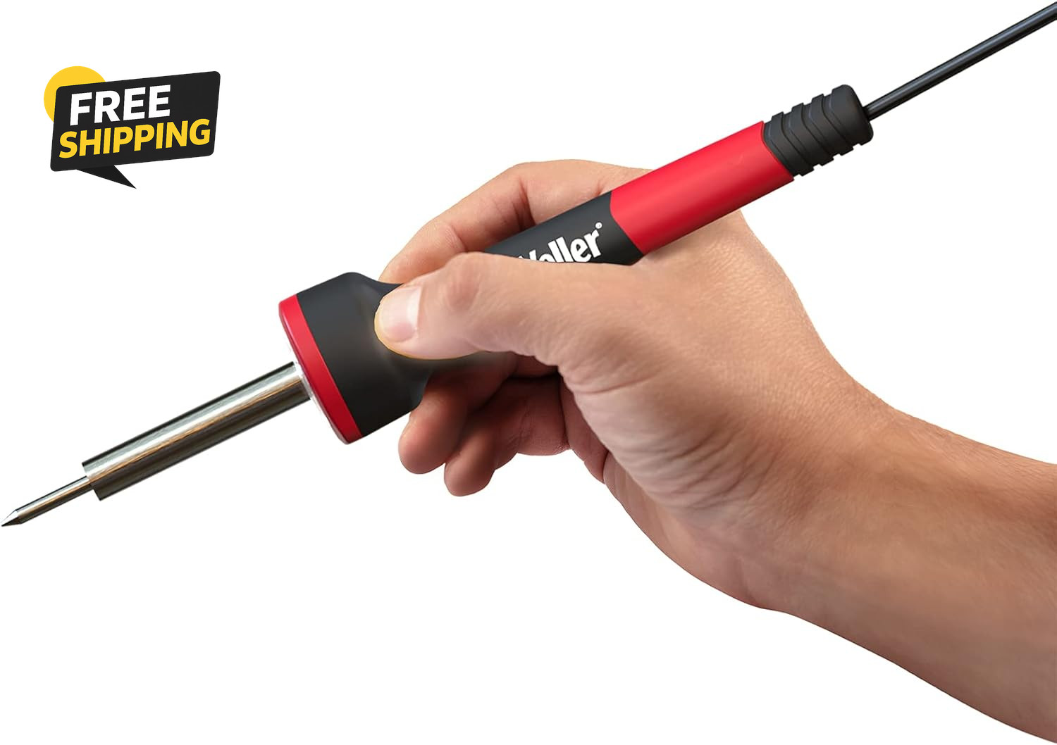 30W Soldering Iron with LED Halo Ring | WLIR3012A