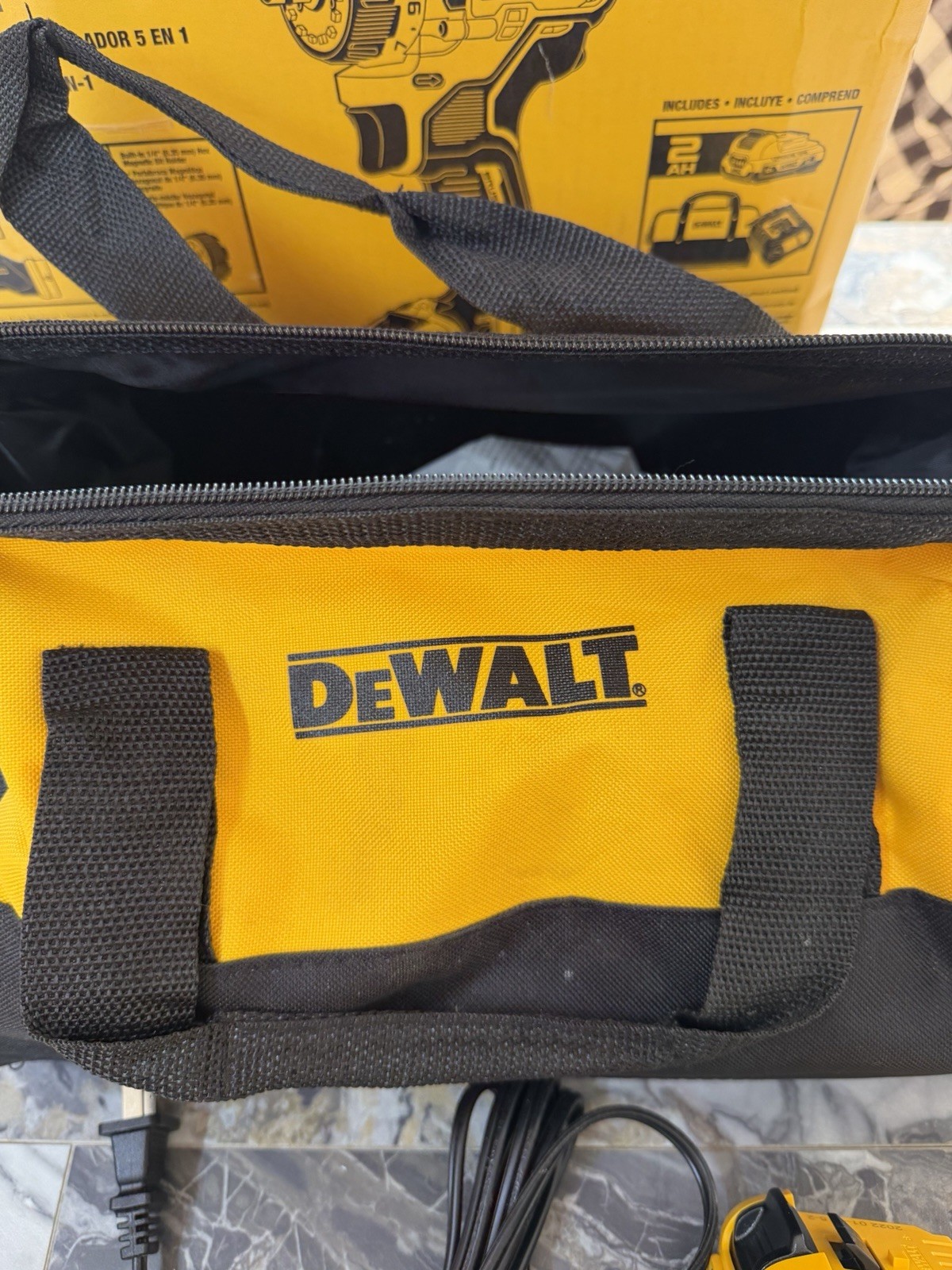 DEWALT 12 Volt DCD703F1 12V MAX Brushless Cordless 5-in-1 Drill/Driver Kit