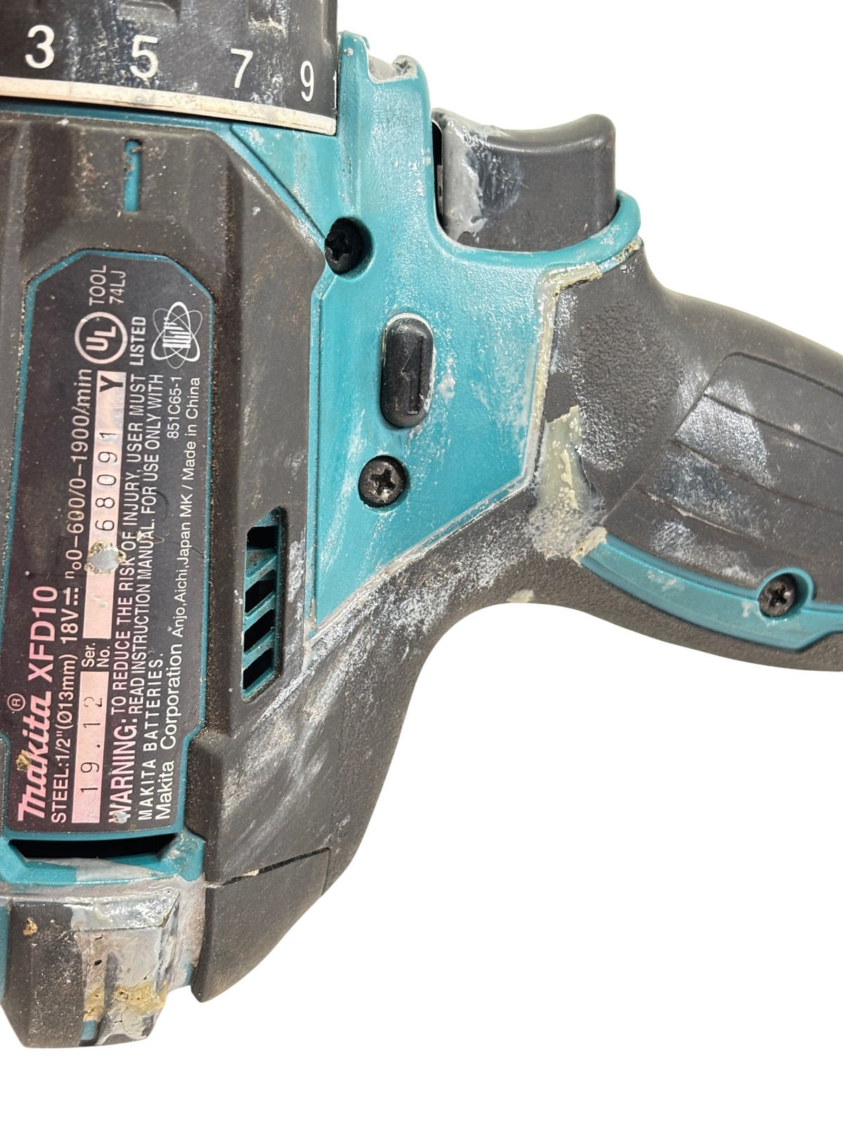 Makita XFD10 18V Cordless 1/2&Prime; Drill Driver/5Ah Battery