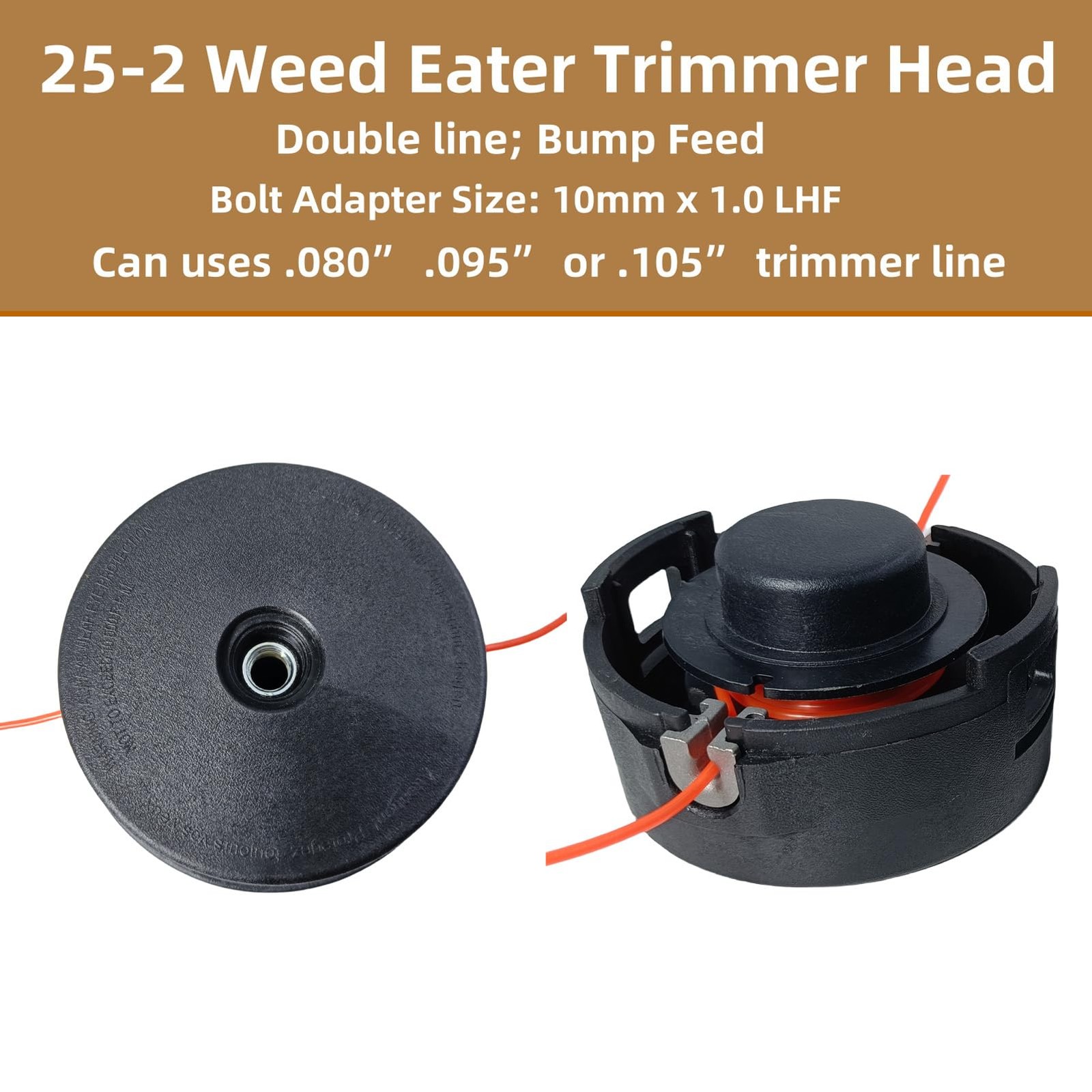 2Pack 25-2 Bump Feed Trimmer Head for Stihl AUTOCUT FS55 FS55R FS56 2PCS