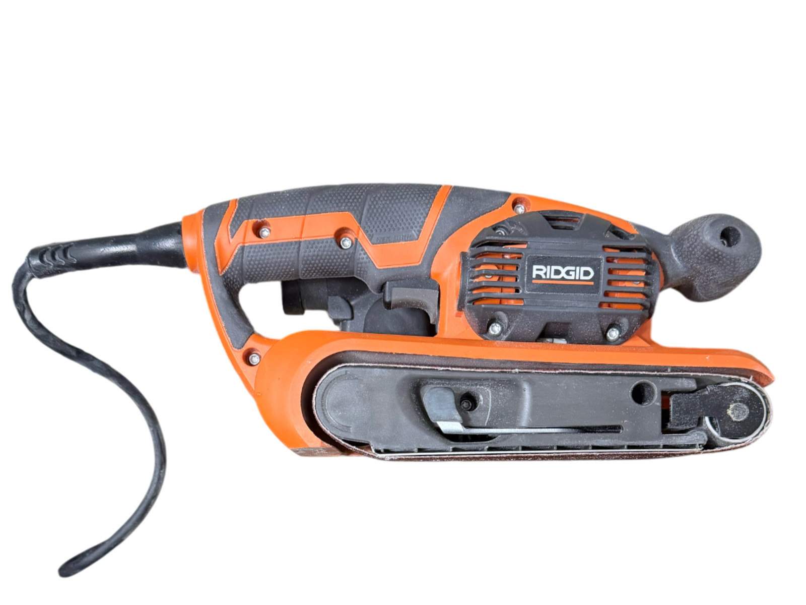 RIDGID R27401 6.5 Amp Corded 3 in x 18 in Heavy-Duty Variable Speed Belt Sander