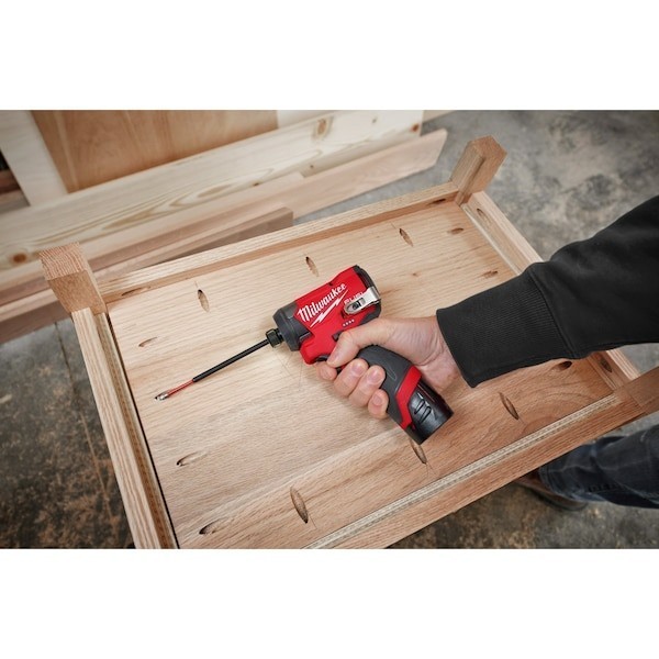 Milwaukee Tool 3453-20 M12 Fuel 1/4 In. Hex Impact Driver (Tool Only) US New