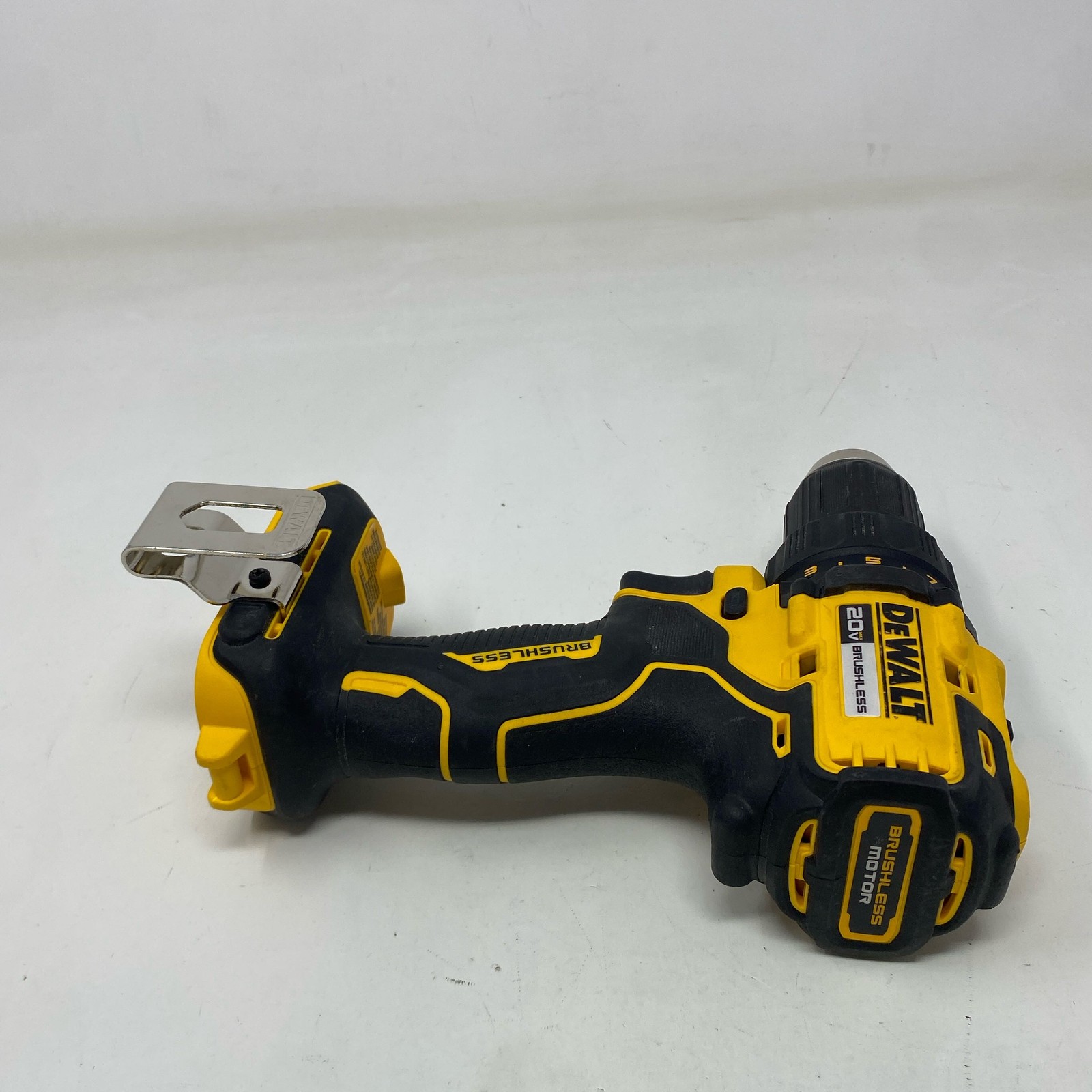 DEWALT 20V MAX 1/2in Brushless Drill DCD793B Tool Only Yellow/Black
