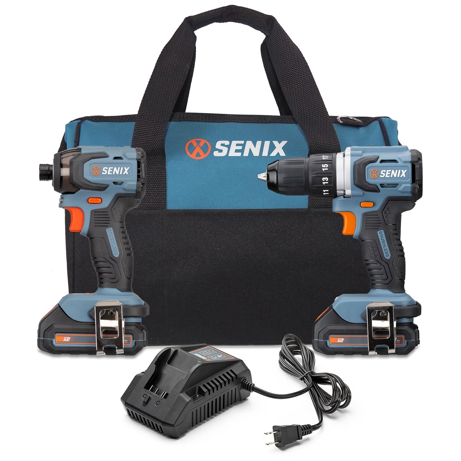 X2 20 Volt Max* 2-Piece Cordless Power Tool Kit with Battery Powered 1/2-Inch…