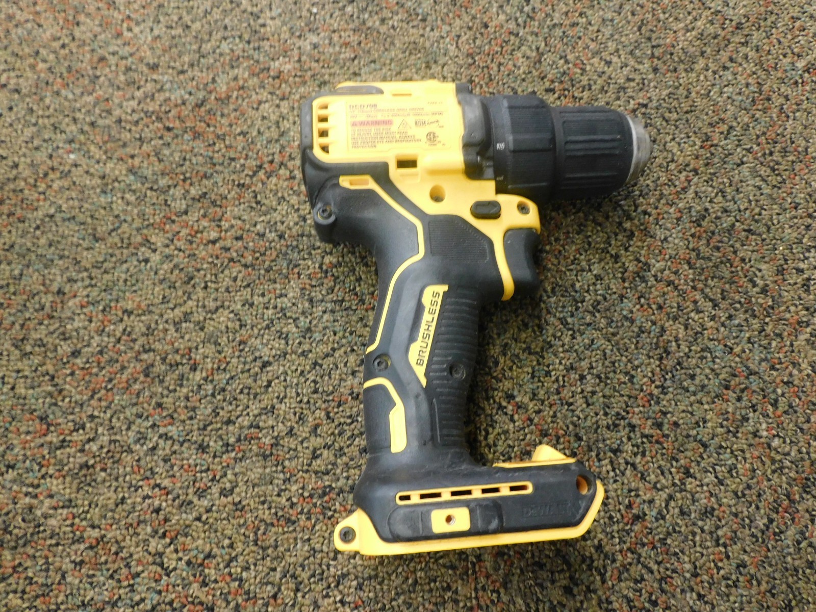 DEWALT DCD794 ATOMIC 20V MAX 1/2&Prime; 2-Speed Brushless Cordless Drill Driver