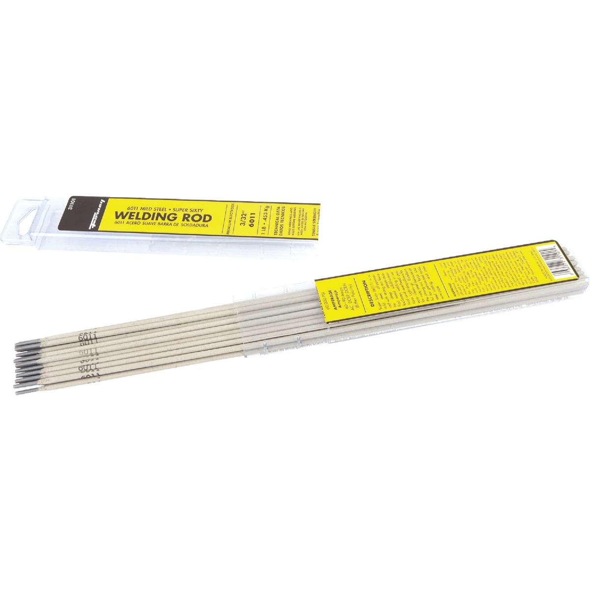 Forney E6011 Mild Steel Deep Penetration Electrode, 3/32 In., 1 Lb. 31101 Forney